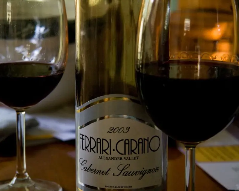 ไวน์แดง Cabernet Sauvignon